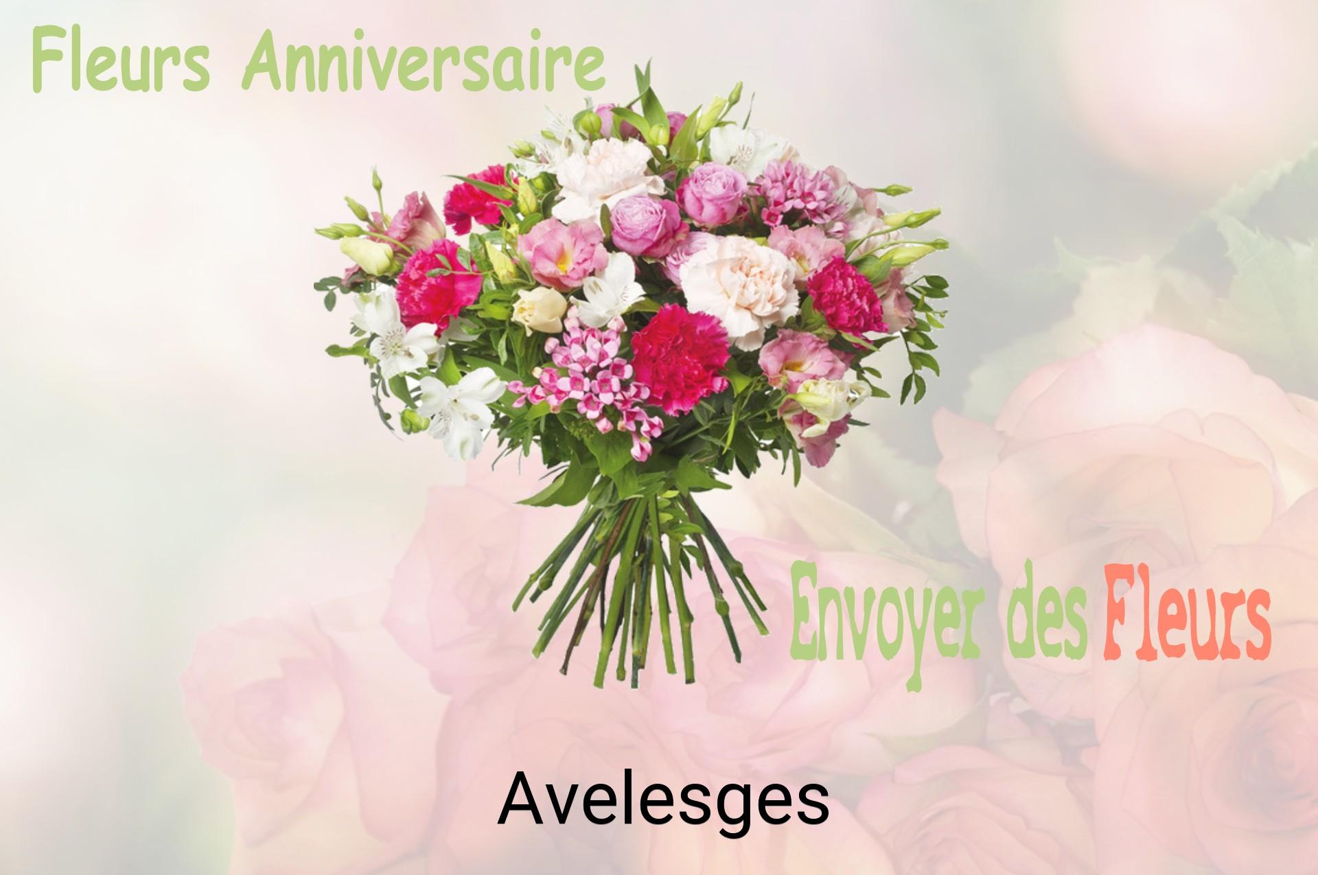 Bouquet de fleurs d’anniversaire livré à Avelesges