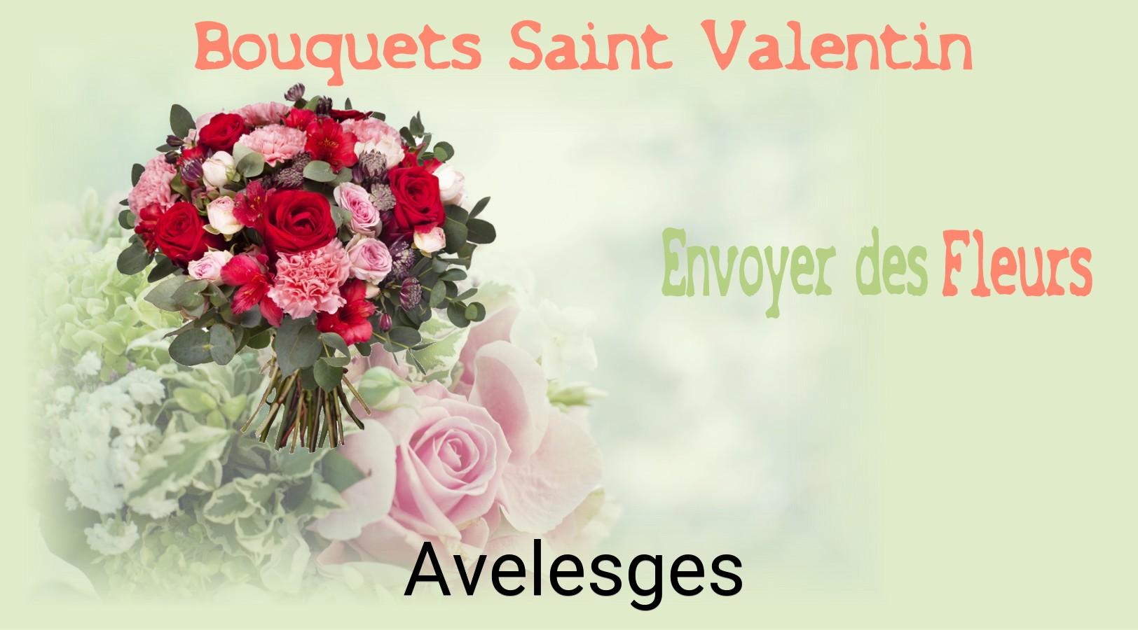 Roses de Saint-Valentin livrées à Avelesges